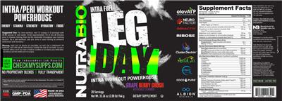 Leg Day Grape Berry Crush label