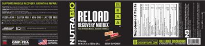 Reload Recovery Matrix Orange Mango label