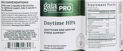 Daytime HPA label