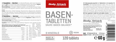 Basentabletten label