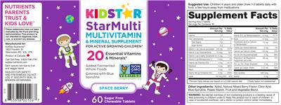 StarMulti Space Berry label