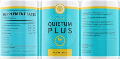 Quietum Plus label