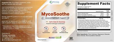 MycoSoothe label