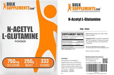 N-Acetyl L-Glutamine label