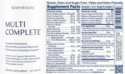 Multi Complete label
