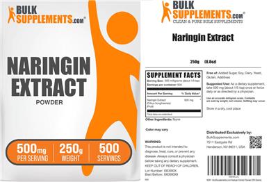 Naringin label