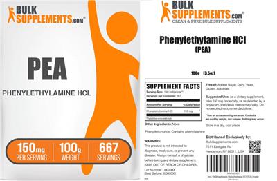 PEA 150 mg label