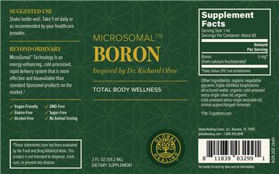 Boron label
