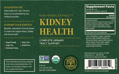 Kidney Health label