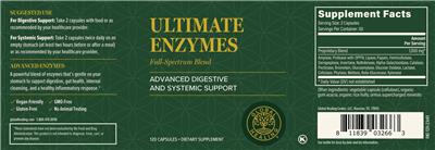 Ultimate Enzymes label