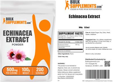 Echinacea Extract label