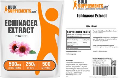 Echinacea Extract label
