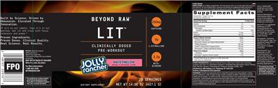 LIT Jolly Rancher Watermelon label