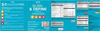 Burn 60 Thermogenic Formula label