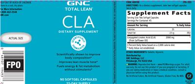 CLA label