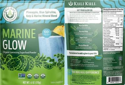 Marine Glow label