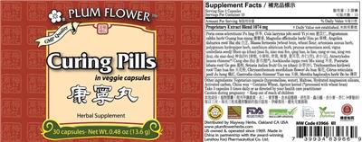 Curing Pills label