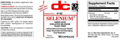 Selenium label