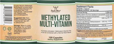 Methylated Multi-Vitamin label