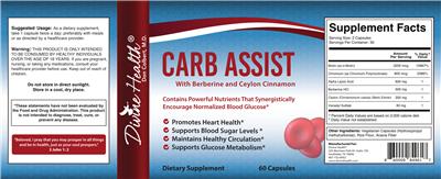 Carb Assist label