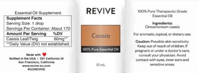 Cassia label