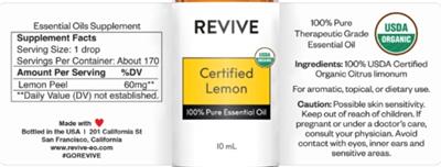 Certified Lemon label