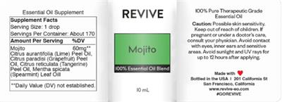 Mojito label