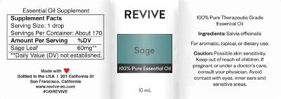 Sage label