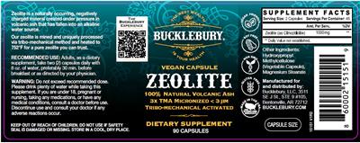 Zeolite label