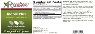 Indole Plus label