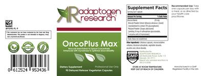 OncoPlus Max label