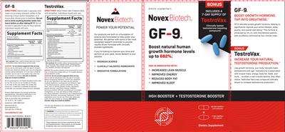 TestroVax label