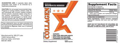 Collagen Peptides label