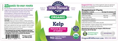 Kelp label