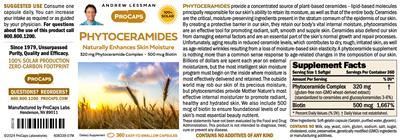 Phytoceramides label