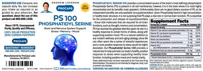 PS 100 Phosphatidyl Serine label