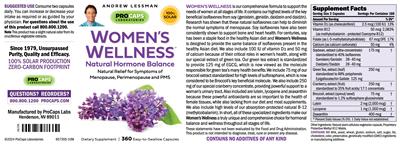 Women's Wellness label