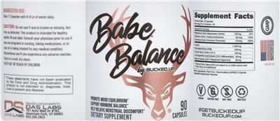 Babe Balance label