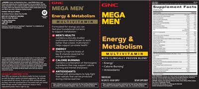 Energy & Metabolism label