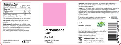 Prebiotic label