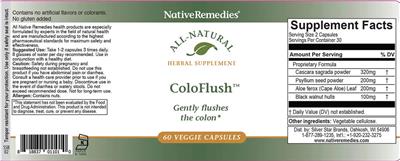 ColoFlush label