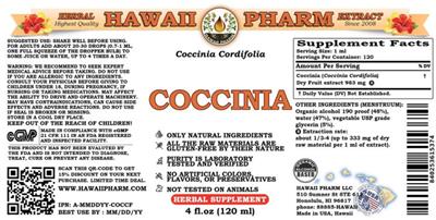 Coccinia label
