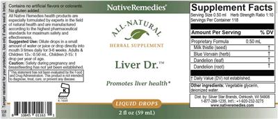 Liver Dr. label