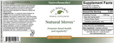 Natural Moves label