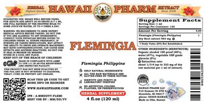 Flemingia label