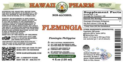 Flemingia Non-Alcohol label