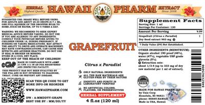 Grapefruit label