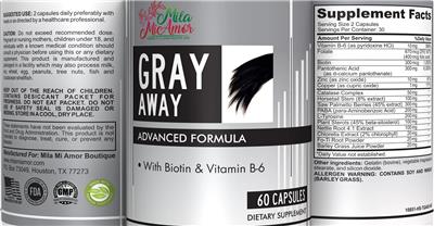 Gray Away label