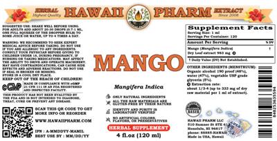 Mango label