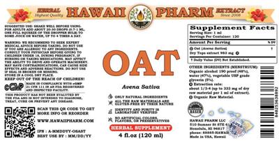 Oat label